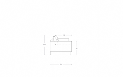 Dimensoes do produto poltrona quadro